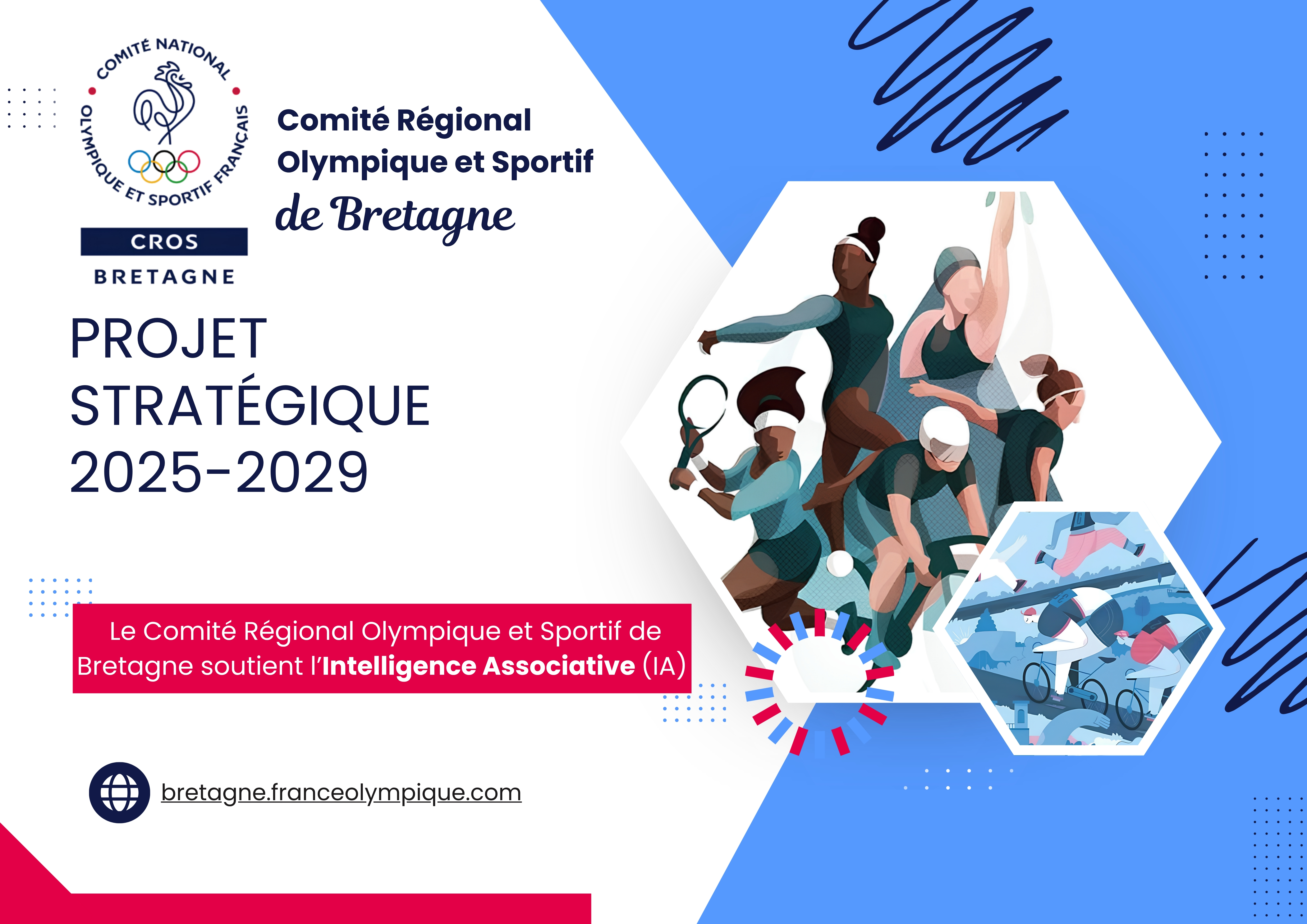 Couverture Projet Stratégique du CROS Bretagne