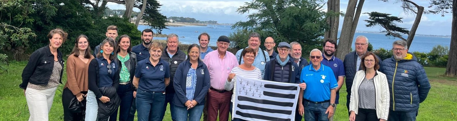Photo équipe élus salariés à Quiberon